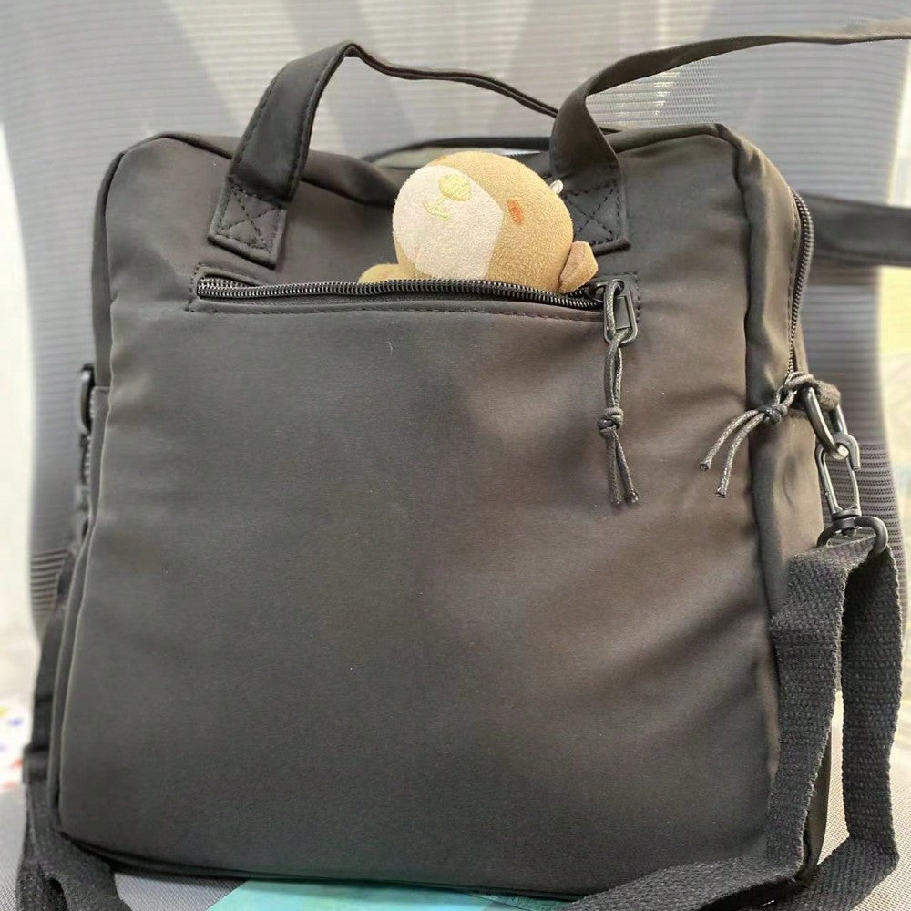 Y2K New 2024 Itabag Women With PVC Transparent Pocket Badges Display Plate Shoulder Bag Girls School Book Bag Ita Bag Crossbody Bags JK Dolls Bag, Street & Japanese Style Women Bag