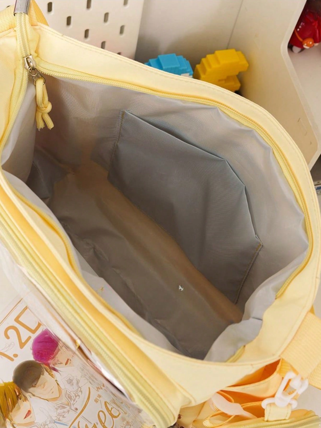 Cute-Lolita Shoulder Bag Nylon Messenger Bag Girl Y2K Japanese Ita Bag Girls Back To School Crossbody Bags Women New 2025 Ita Bag With Mini Badges Round Bag Clear Bag Transparent DIY PUT Badges Cards Bag With Badges Display Plate Fashion Japanese College