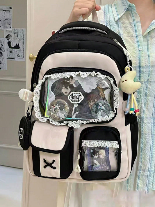 Best ita bag backpack for school 2026 - kawaii lace display window