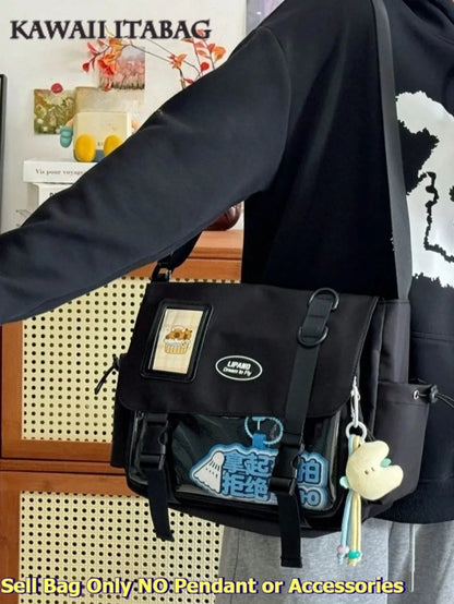 Women Nylon Crossbody Bag Itabag College Style Shoulder Bags - Ita Bag Lover