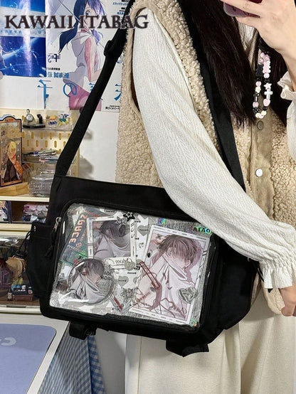 Women Nylon Crossbody Bag Itabag College Style Shoulder Bags - Ita Bag Lover