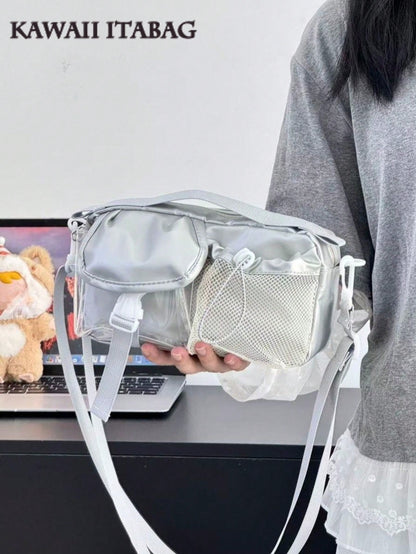 Mini Summer Mesh Transparent Itabag Crossbody Bag Women