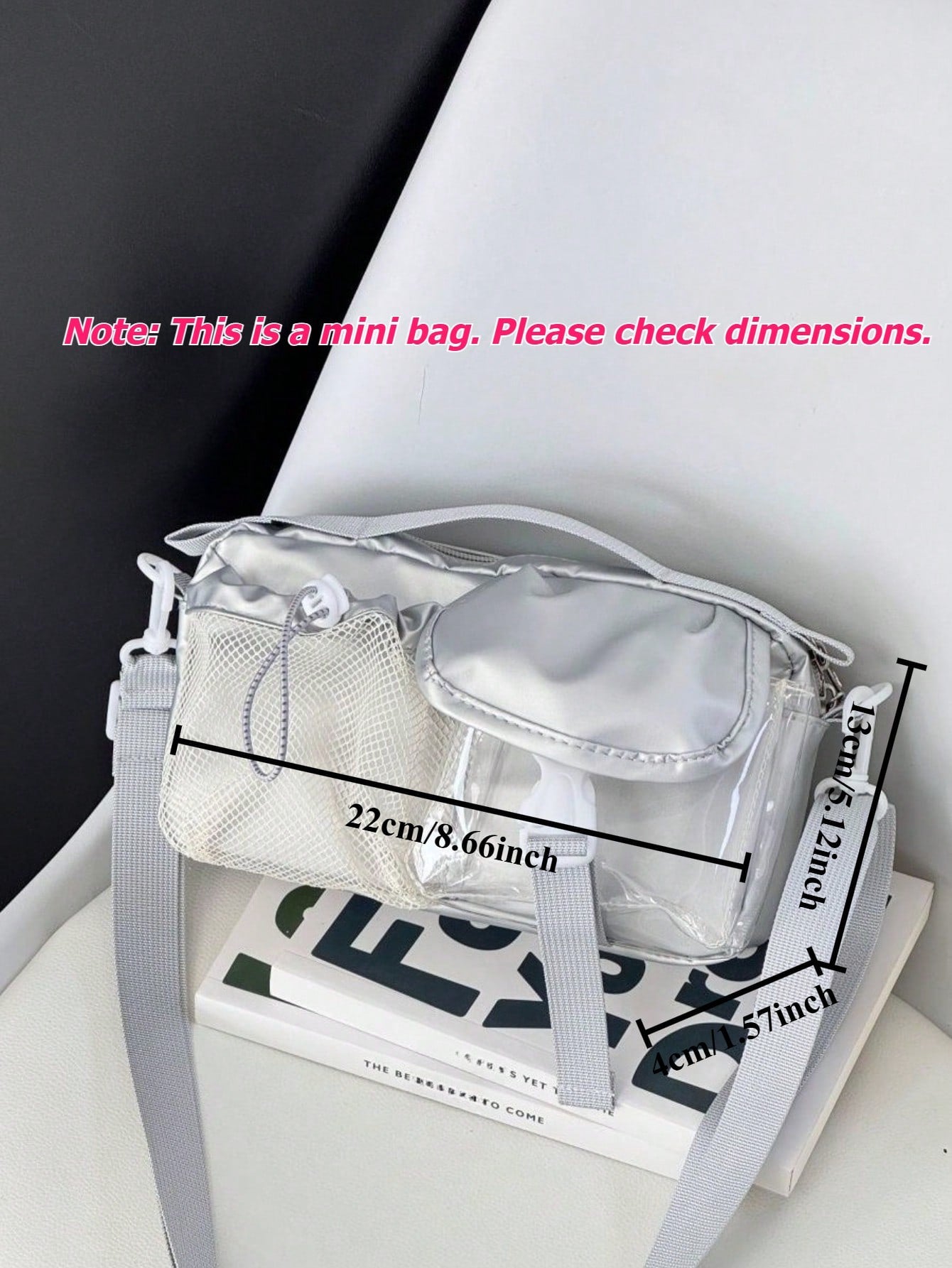 Mini Summer Mesh Transparent Itabag Crossbody Bag Women