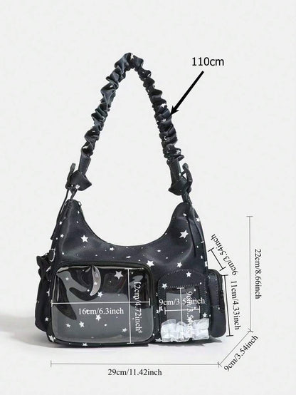 Star ita bag dimensions and measurements diagram