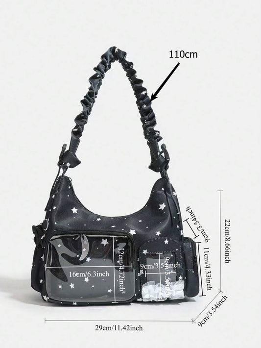 Star ita bag dimensions and measurements diagram