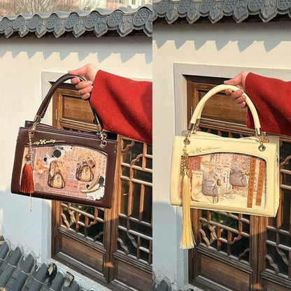 Ita Bag Handbag with Clear Display Window for Anime Pins & Merch