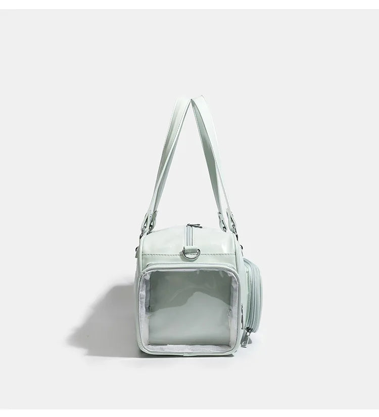 Star Chain Ita Bag — Boston Tote with Detachable Display Pouch for Anime Pins & Photocards